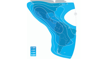 SATMEX_8_C-band_Downlink_Coverage